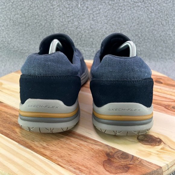 Men\'s Skechers Creston Moseco Slip On Navy Blue Shoes Sz 11.5 main image 8